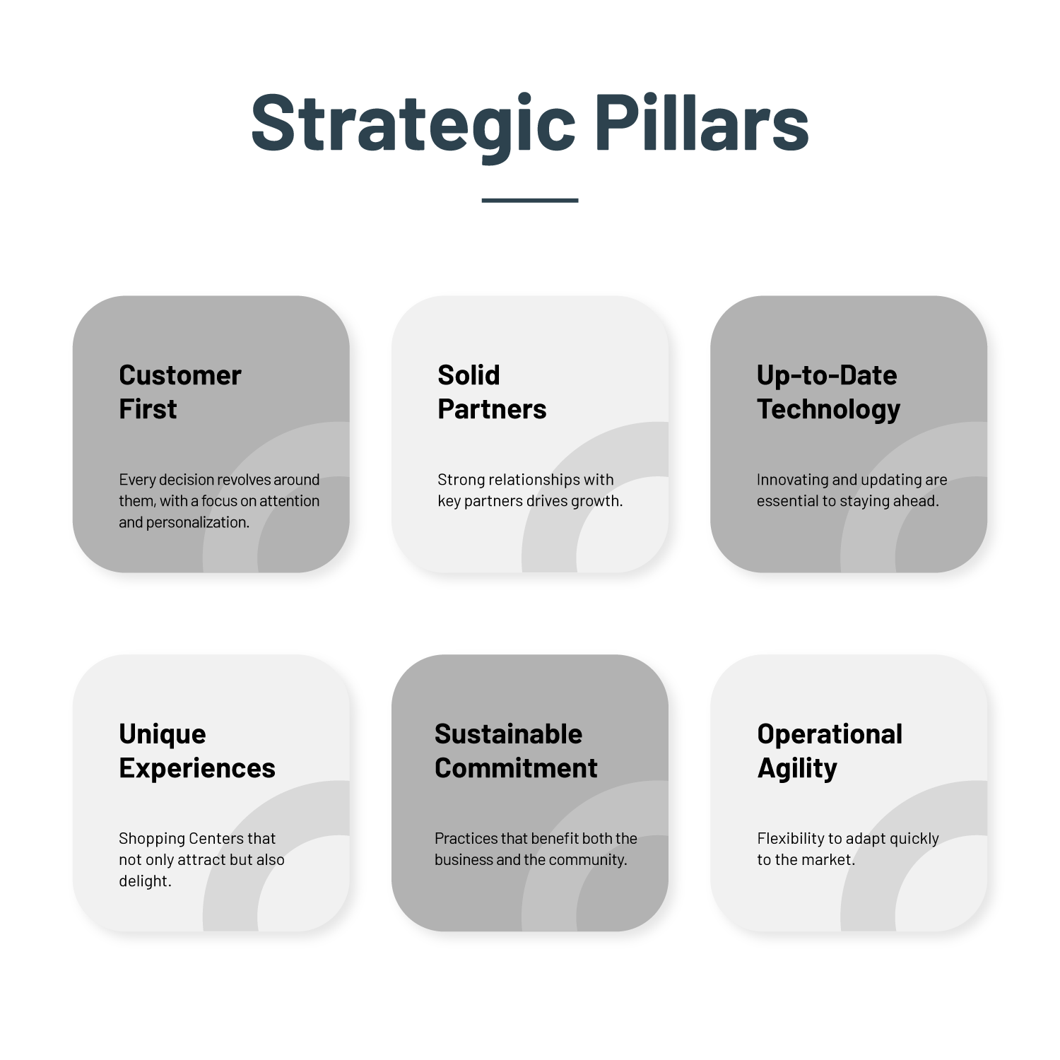 Strategic Pillars